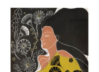 Gravure et broderie pour une fleur (suite) Fleurir dans l’ombre – 4 (bis) Souffle de liberté