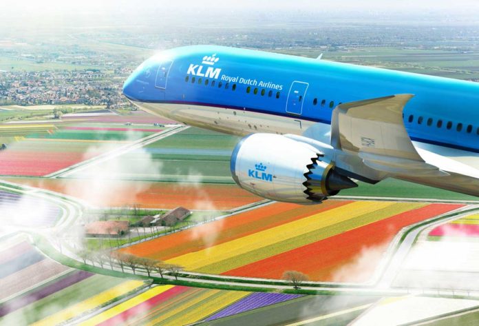 Le Boeing 787-9 de KLM