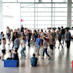 Atelier danse à la rentrée de l’ENSA à Nantes