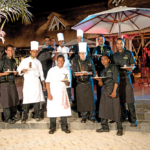 Chef Philippe Grondin & his team