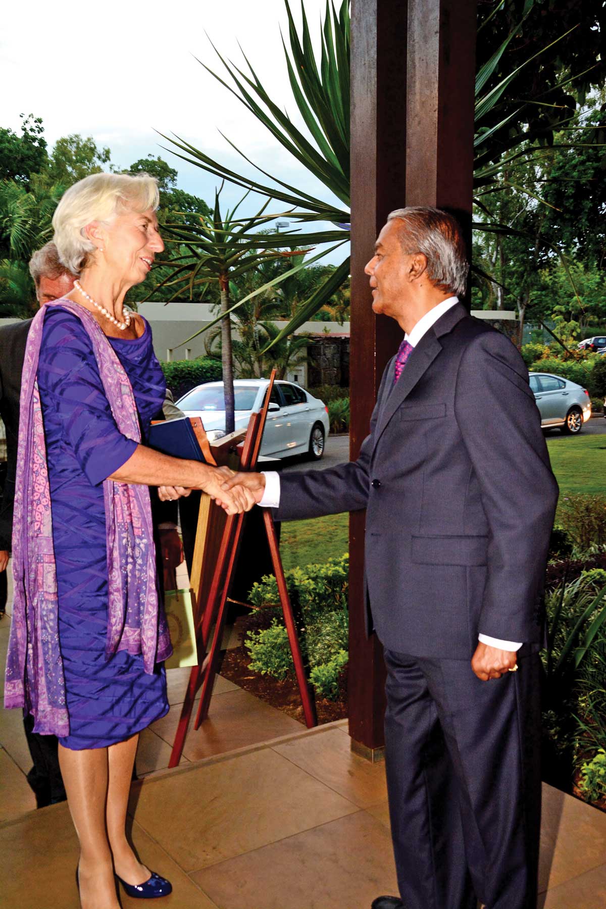 Christine Lagarde - FMI -Ile Maurice