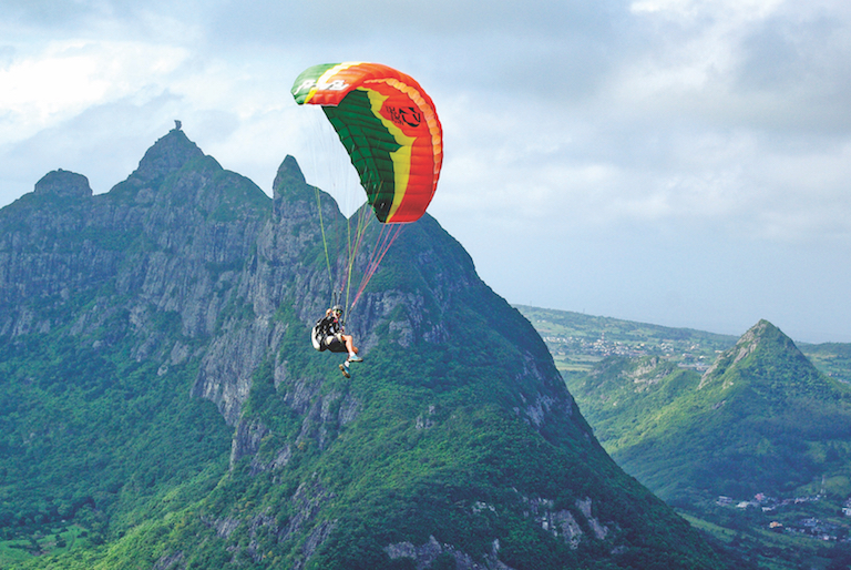 Parapente: A la découverte de Maurice... comme un oiseau