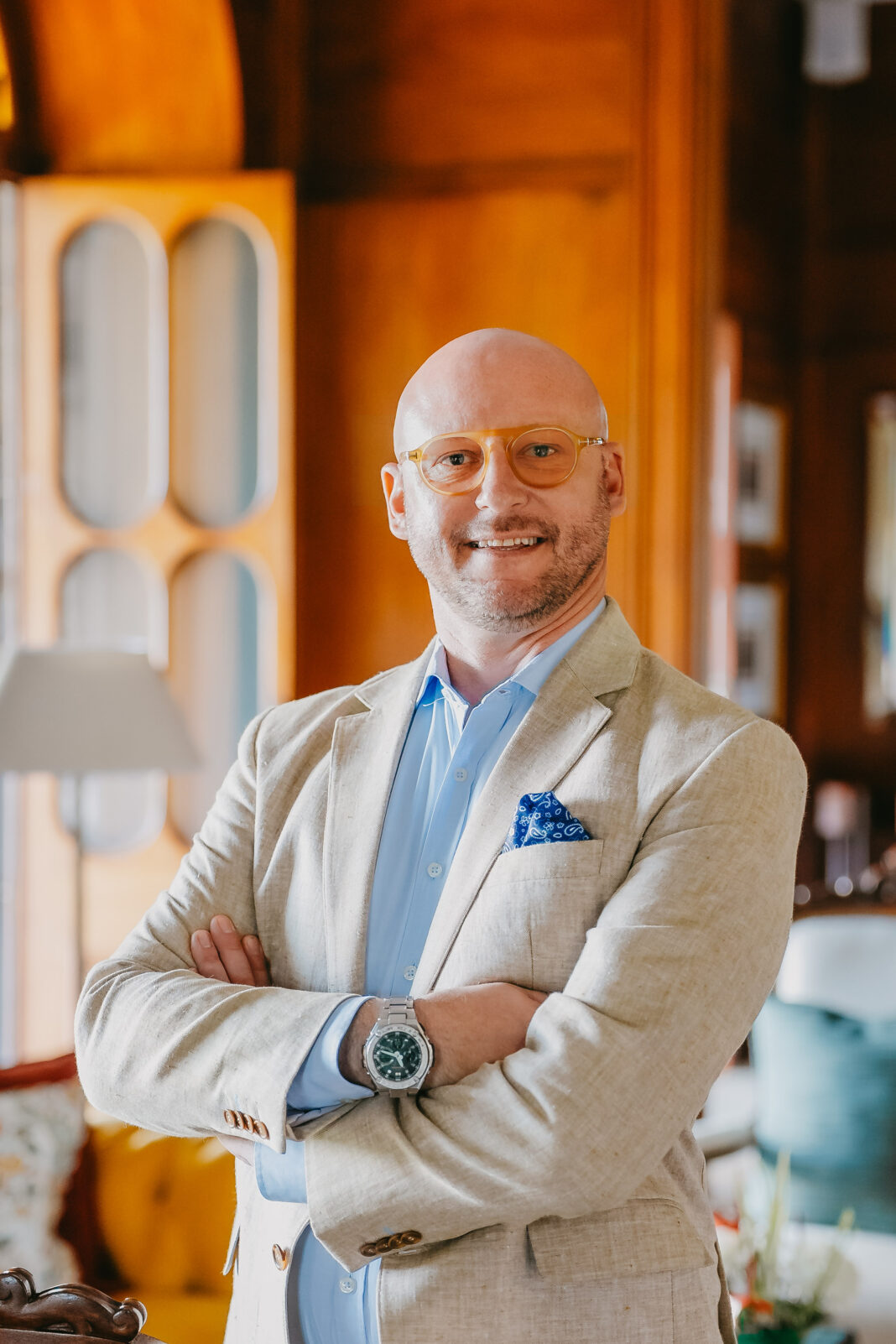 Julien Marinozzi, General Manager of Château de Bel Ombre