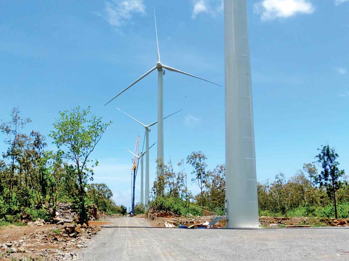 Énergies renouvelables : l'île Maurice se met à l'énergie éolienne