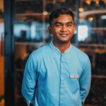 Photo 8 – Yovilen Etwaroo du Constance Belle Mare Plage gagnant du Trophée Jars Art de la Table