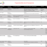 Programme Mois de la Francophonie