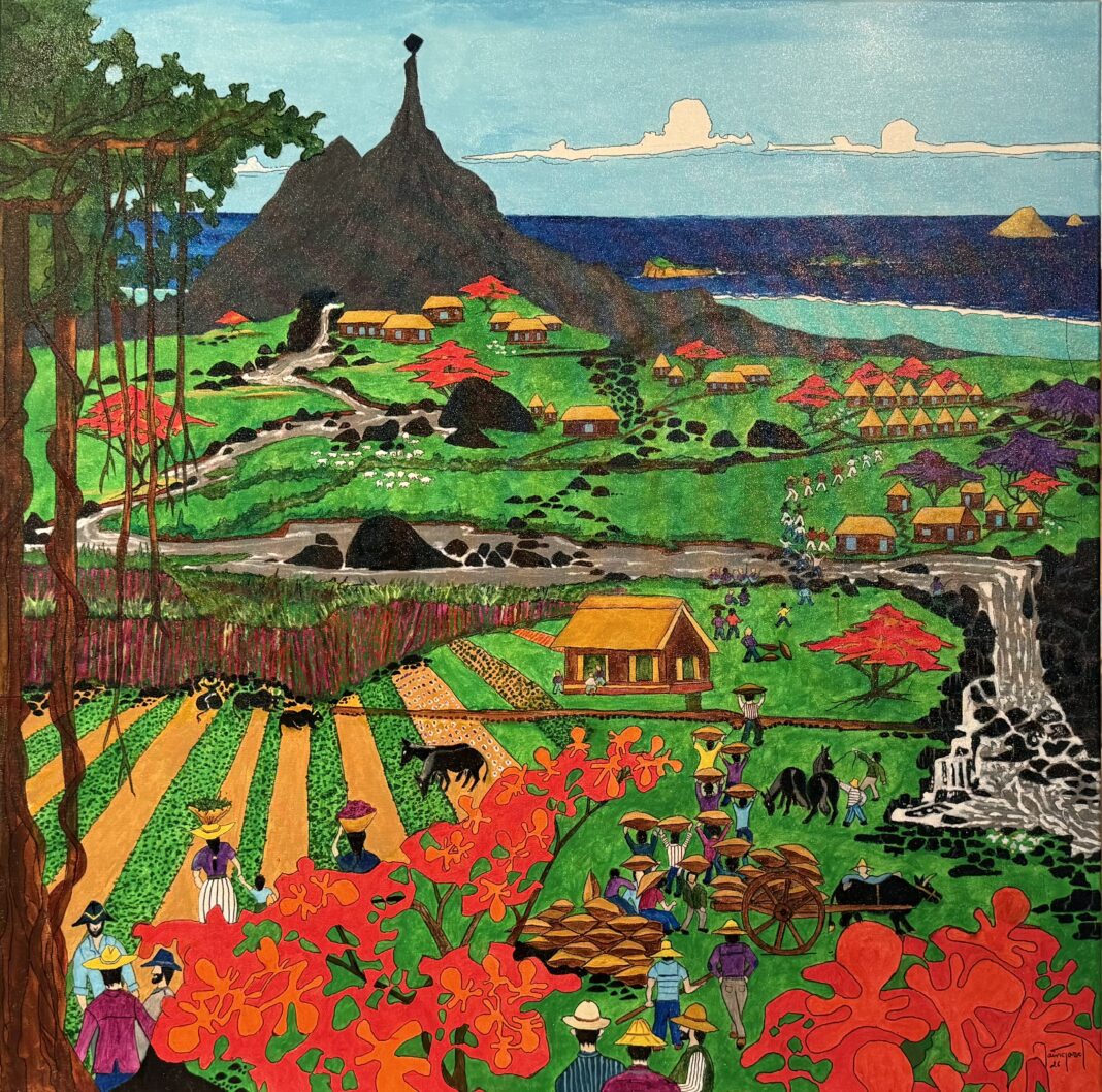 Tableau Jan Maingard affiche fest livre