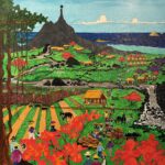 Tableau Jan Maingard affiche fest livre