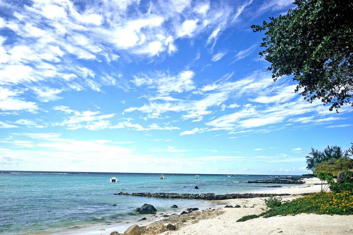 Zones côtières Mauriciennes : Pas de récif, pas de plage