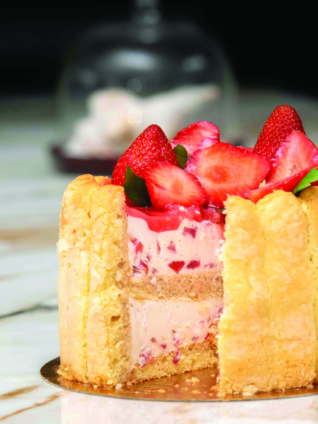 charlotte aux fraises