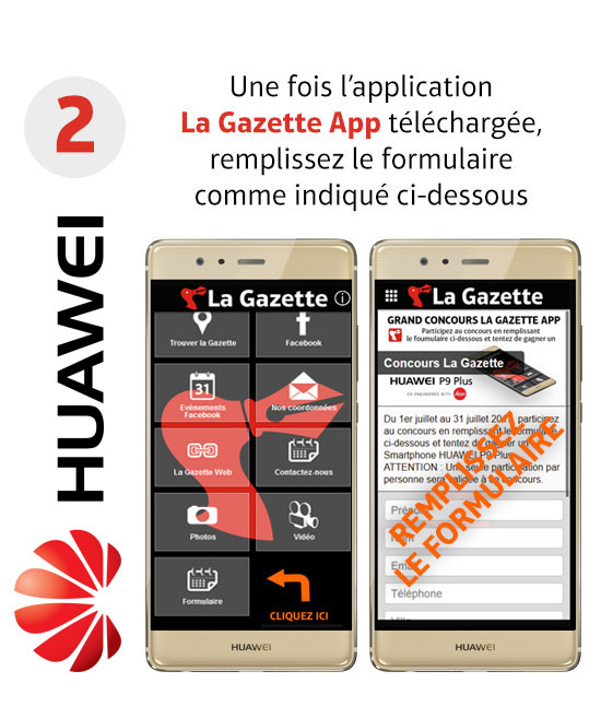 Concours La Gazette App