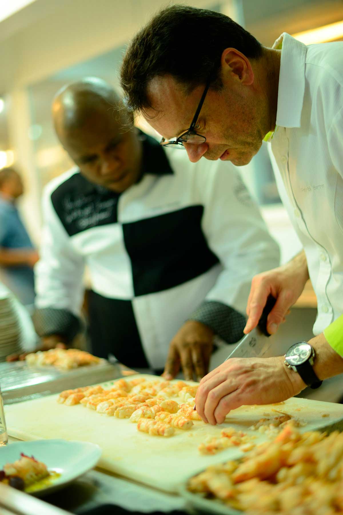 Patrick Bertron au Festival Culinaire Bernard Loiseau en 2016