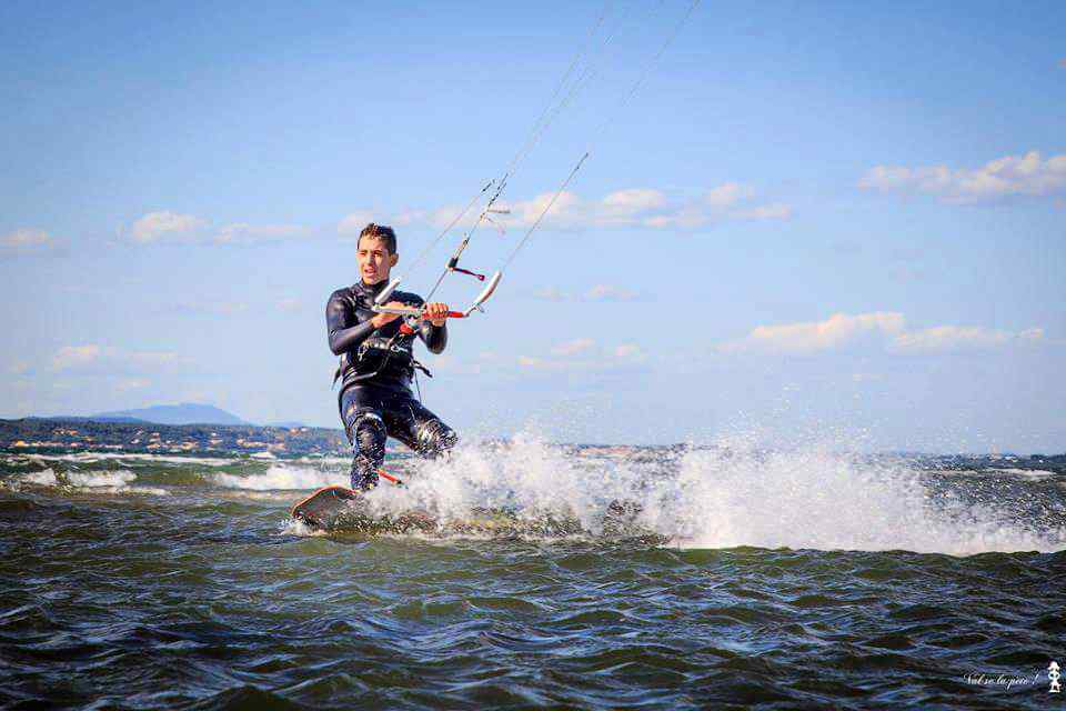 Nino Liboni : Jeune espoir du Kite Surf