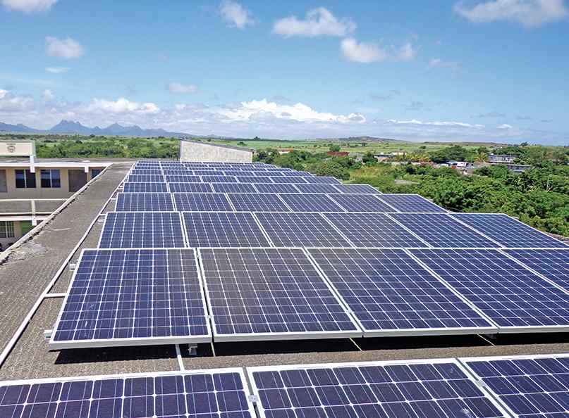 Panneaux solaires à Maurice