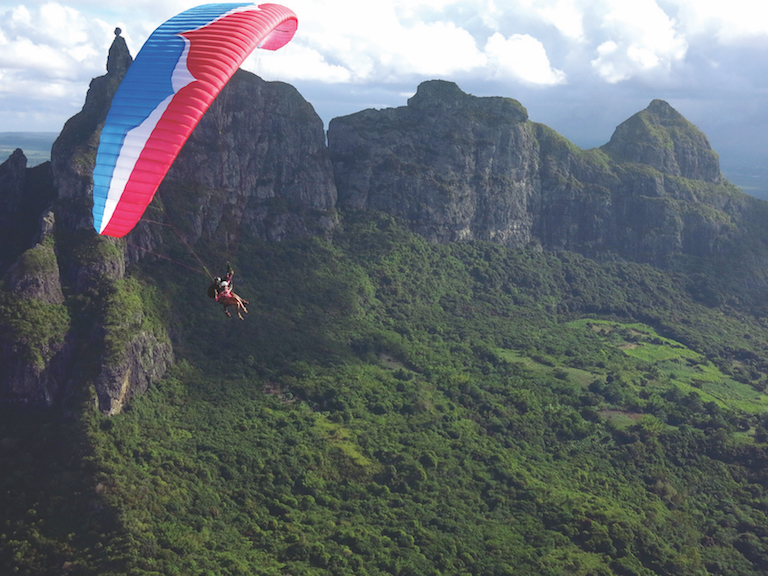 Parapente: A la découverte de Maurice... comme un oiseau