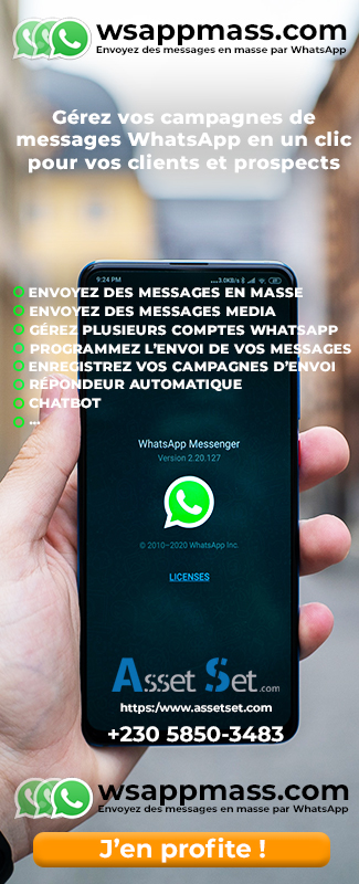 Messages en mase sur WhatsApp